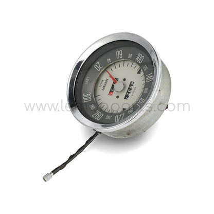 Original Veglia speedometer gauge with white backface for Ferrari 250 SWB California Lusso