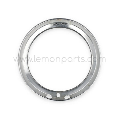 Original SEV Marchal chromed headlight rings set for Ferrari 250 SWB