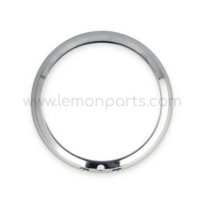 Original SEV Marchal chromed headlight rings set for Ferrari 250 SWB