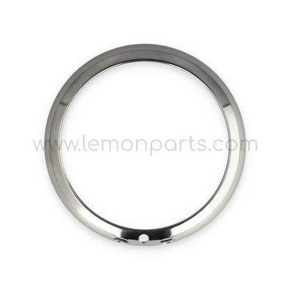 Original SEV Marchal chromed headlight rings set for Ferrari 250 SWB