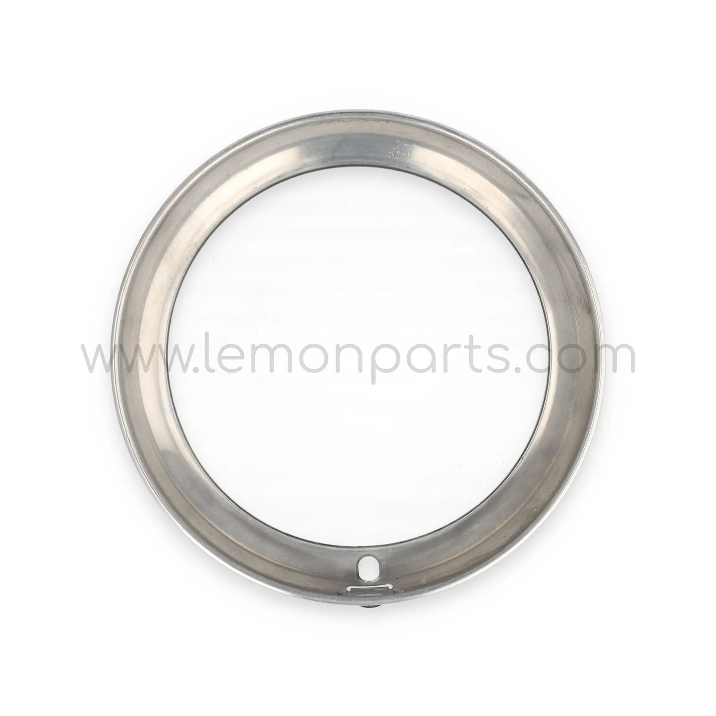 NOS early Marchal aluminium headlight rings set for Ferrari 250 SWB competition