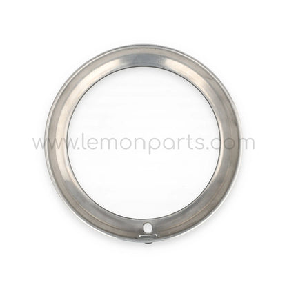 NOS early Marchal aluminium headlight rings set for Ferrari 250 SWB competition