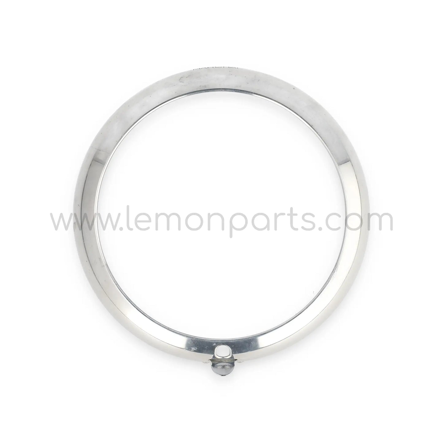 NOS early Marchal aluminium headlight rings set for Ferrari 250 SWB competition