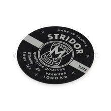 Marchal Stridor black replacement emblem plate for Ferrari 250 375