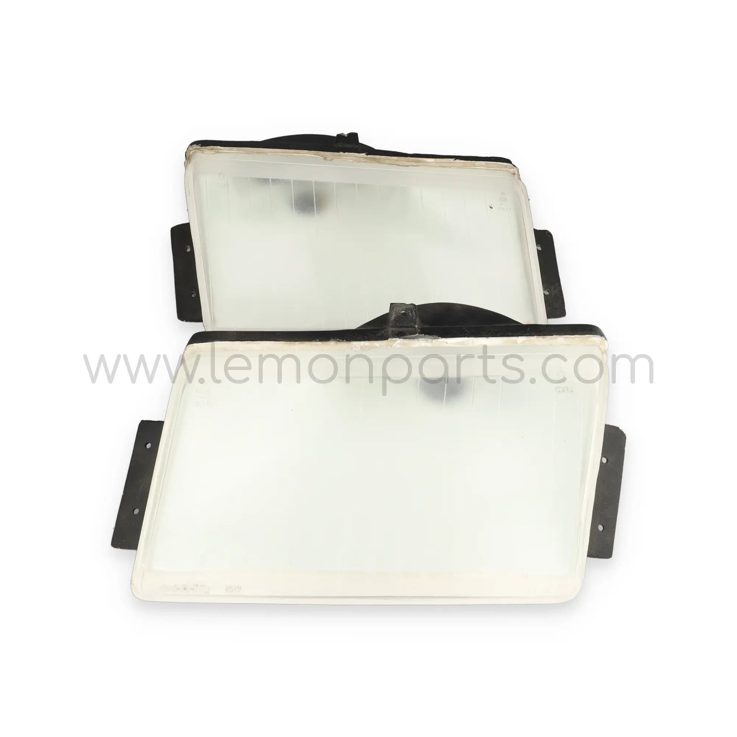 Original SIEM white lens indicator lights set for Ferrari 365 GT 4 BB 512 BB BBi