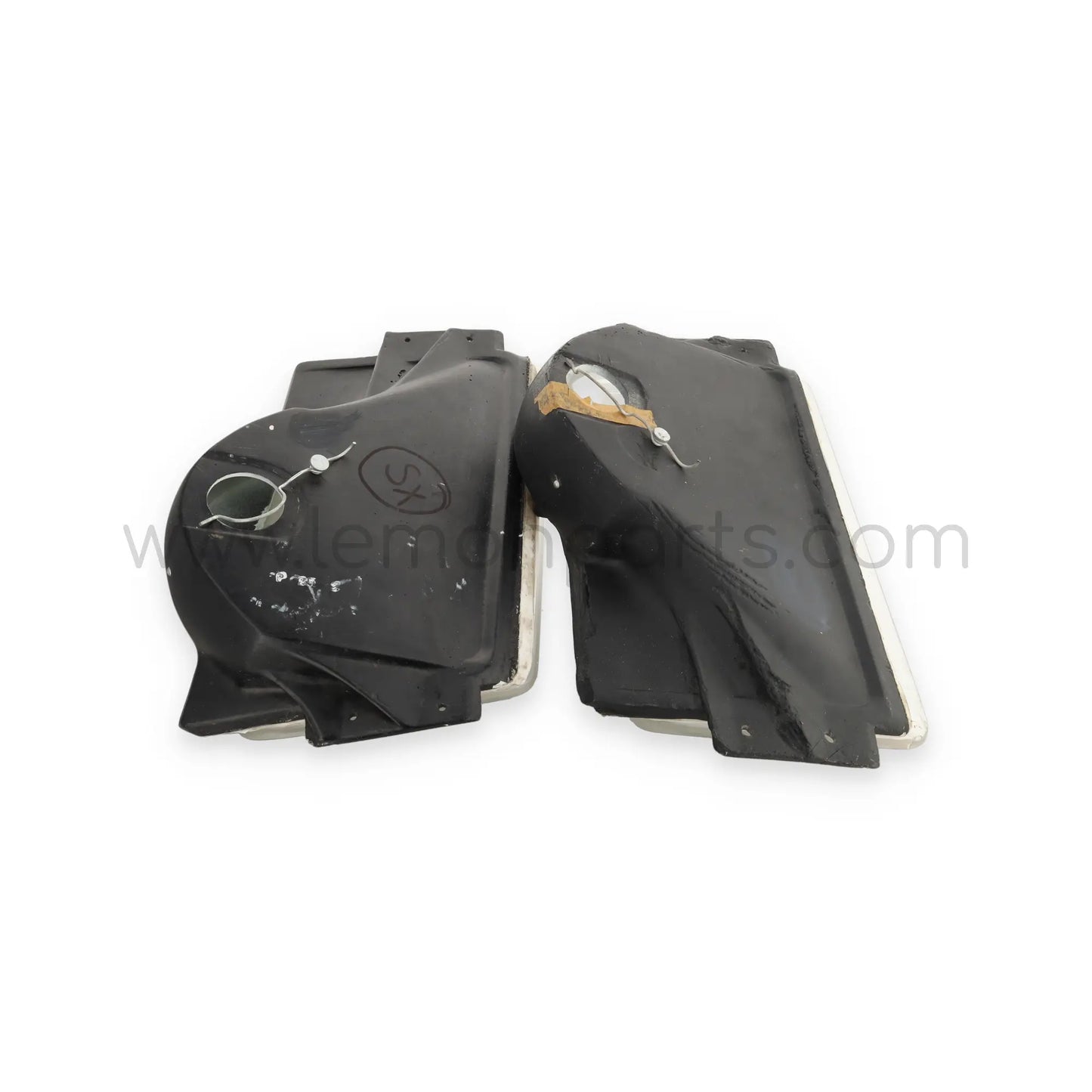 Original SIEM white lens indicator lights set for Ferrari 365 GT 4 BB 512 BB BBi