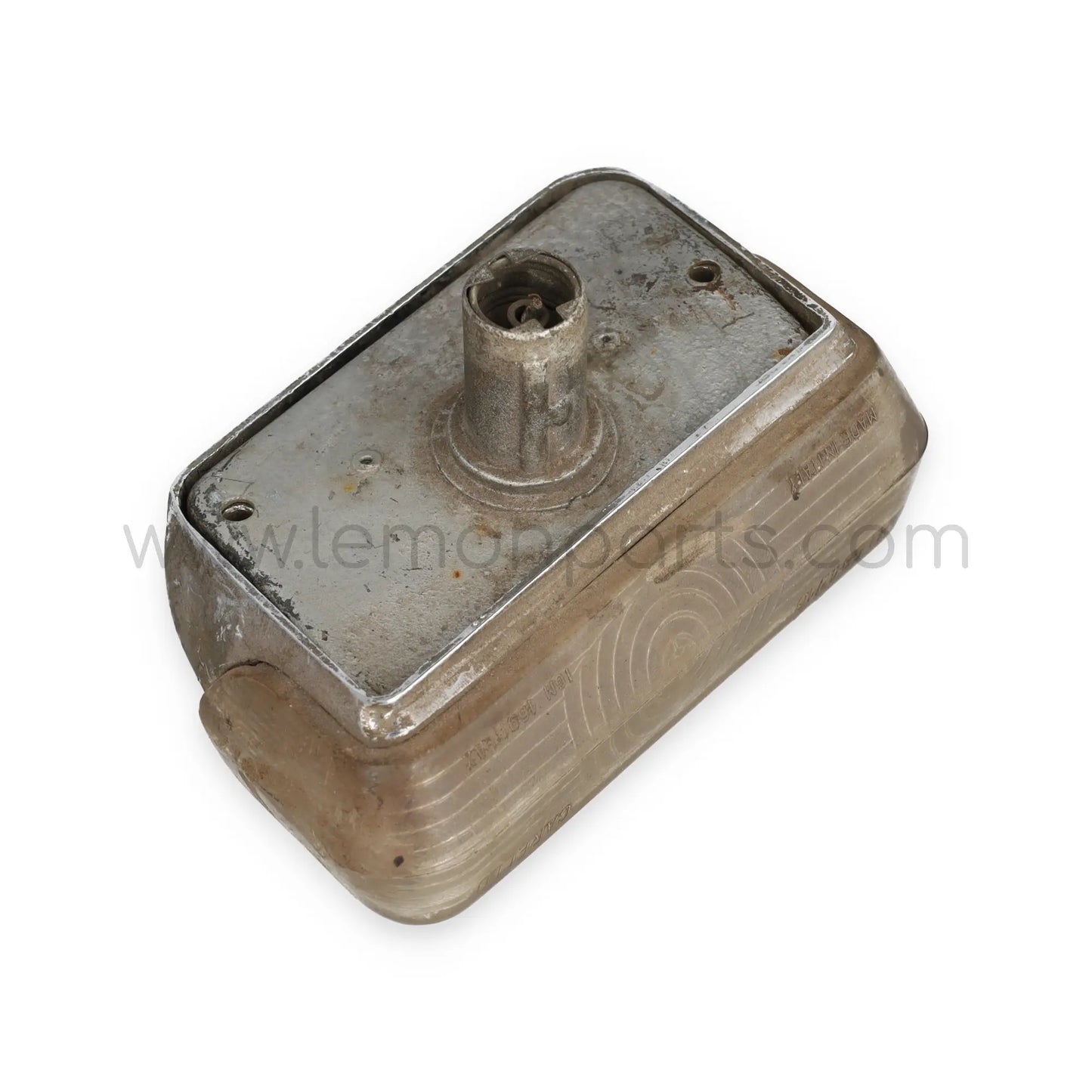 Original Carello reversing lights fitted underneath the bumper for Ferrari 365