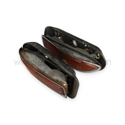 Original Altissimo tail light units with bucket for Ferrari 330