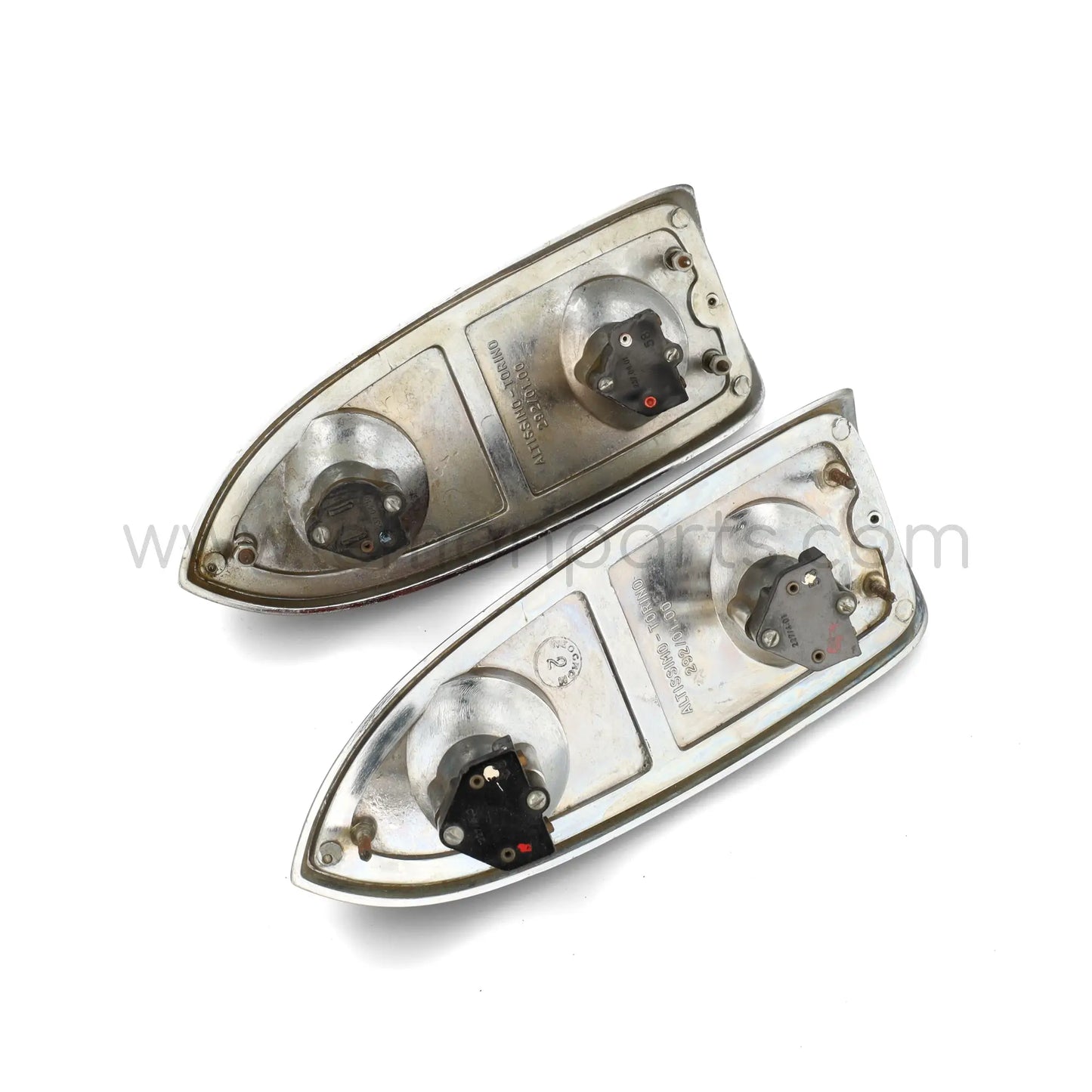 NOS Altissimo tail light units set for Ferrari 250 California and Pininfarina Coupe