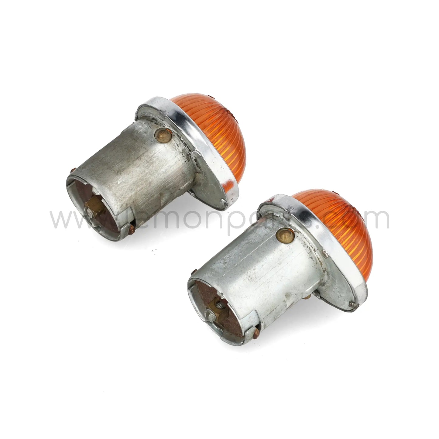 NOS Carello teardrop side indicator lights set for Ferrari 250