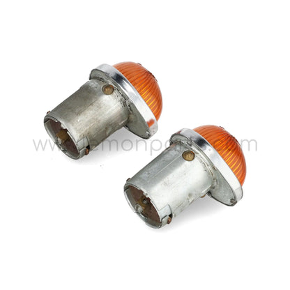 NOS Carello teardrop side indicator lights set for Ferrari 250