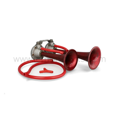 NOS Fiamm Roadmaster tipo TA/2 patina air horn set for Ferrari 250 275 330 365