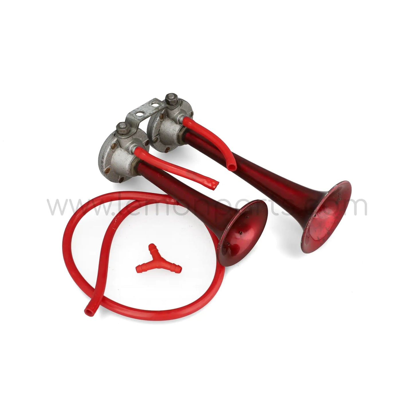 NOS Fiamm Roadmaster tipo TA/2 patina air horn set for Ferrari 250 275 330 365