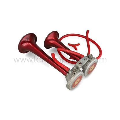 NOS Fiamm Roadmaster tipo TA/2 patina air horn set for Ferrari 250 275 330 365