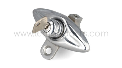 Original SAFE boot lit release knob with key for Ferrari 250 SWB