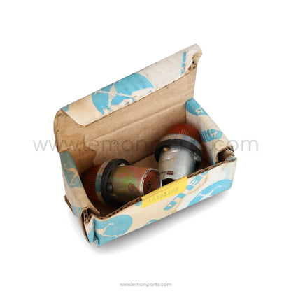 NOS Carello side indicator lights round for Ferrari 250
