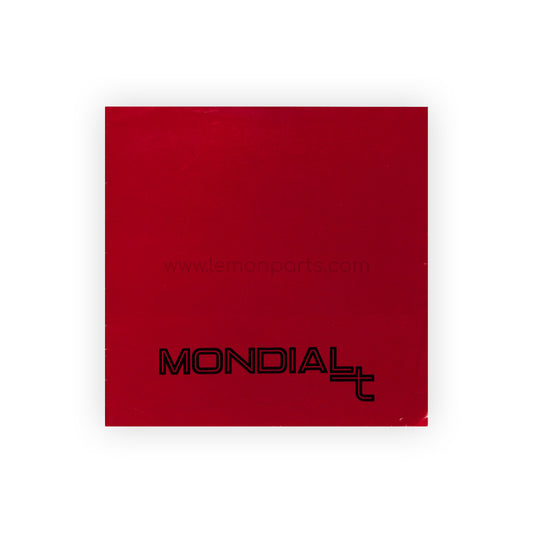 562/90 - Ferrari Mondial T sales brochure