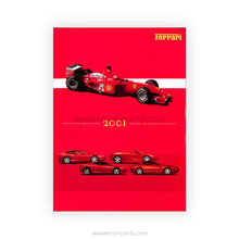 1756/01 - Ferrari yearbook 2001 in English and Italian