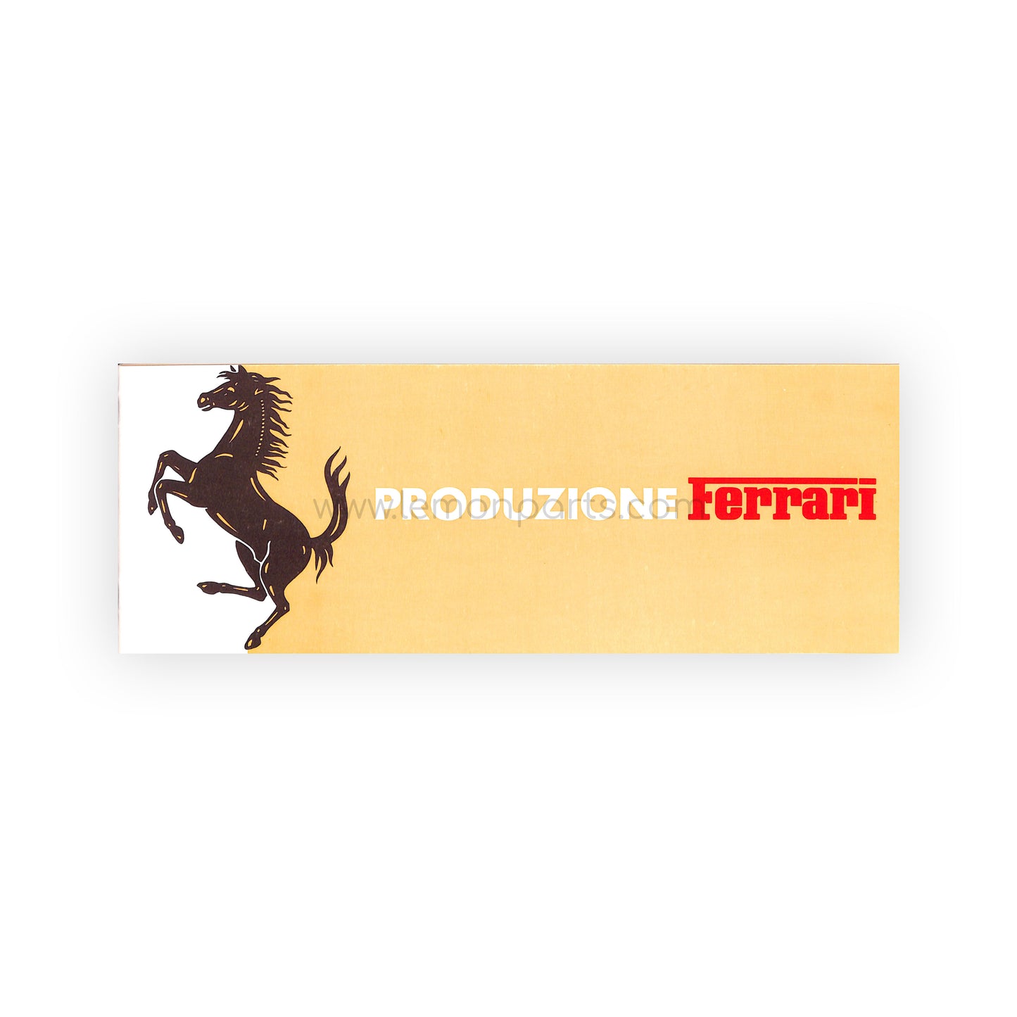 137/77 - Produzione Ferrari sales brochure in English / Italian / French